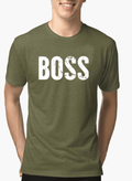 Boss Half Sleeves T-shirt for Mens
