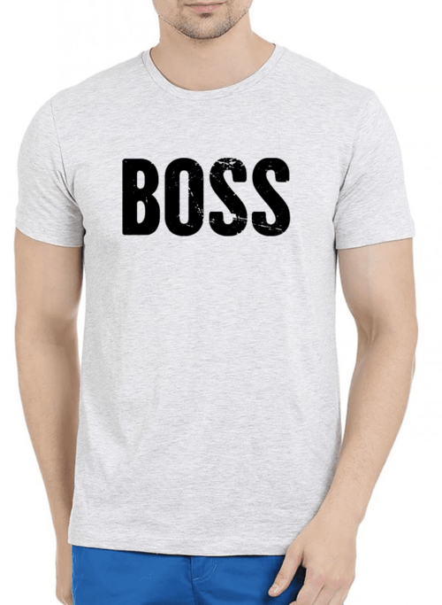 Boss Half Sleeves T-shirt for Mens