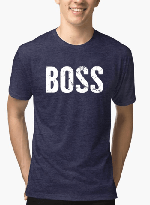 Boss Half Sleeves T-shirt for Mens