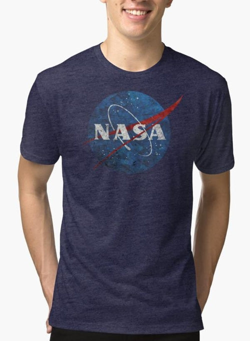 T Shirt for Men with Nasa Logo